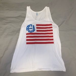 Alpha Xi Delta Flag Tank - M